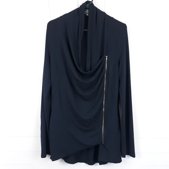 Market & Spruce Sweaters - Market & Spruce Alan French Terry Zip Cardigan XL